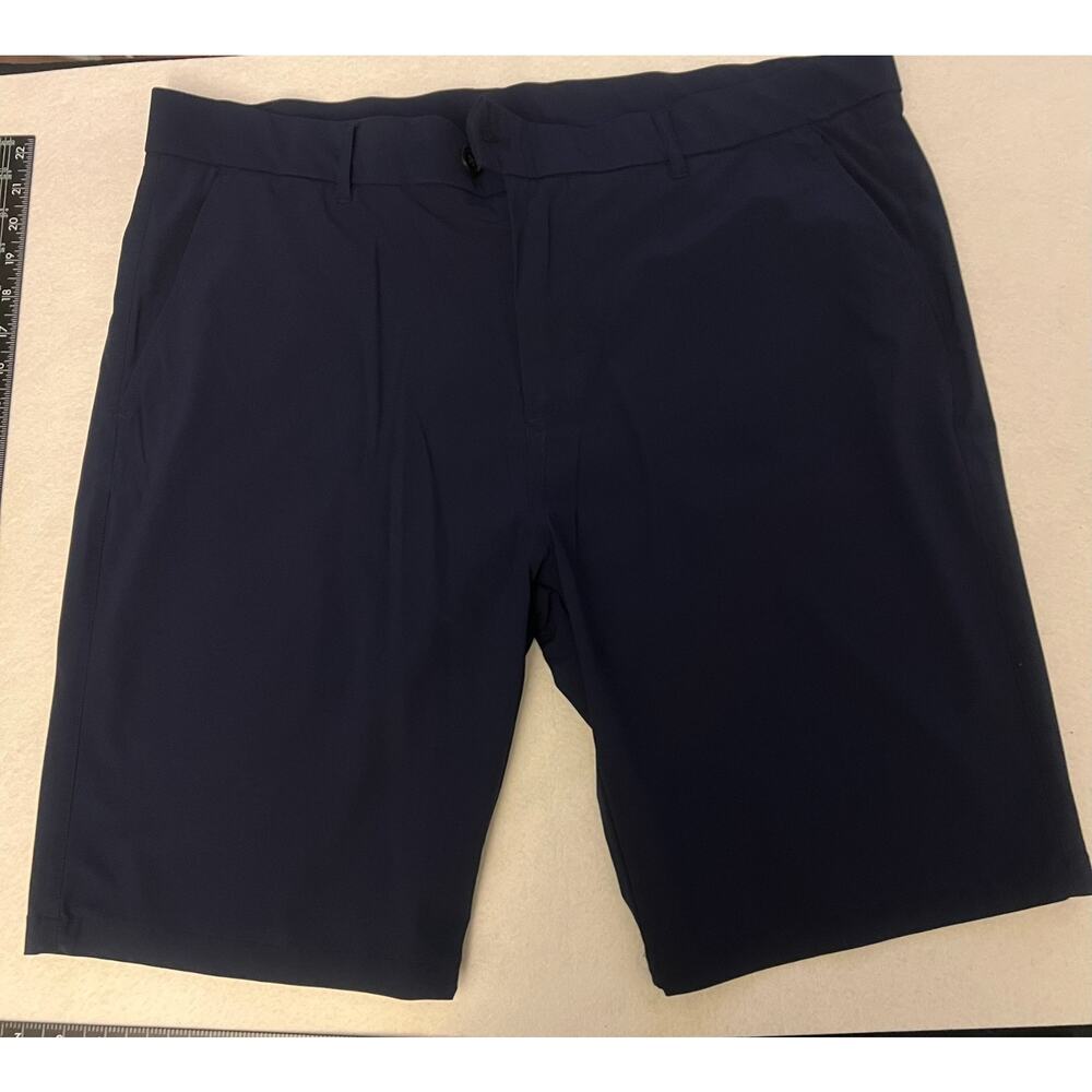 Greyson Men's Luxury Performance Golf Shorts Navy Blue Size 38